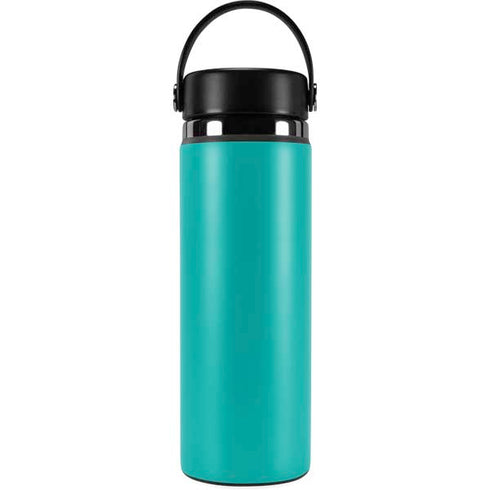 Aqua Blue Blue Solid Hydro Flask 20oz Wide Mouth Skin