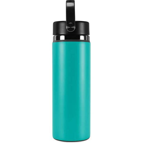 Aqua Blue Blue Solid Hydro Flask 20oz Wide Mouth Skin