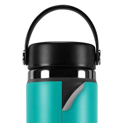 Aqua Blue Blue Solid Hydro Flask 20oz Wide Mouth Skin