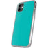 Aqua Blue iPhone 11 Clear Case