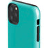 Aqua Blue Blue Solid iPhone 11 Pro Max Impact Case