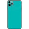Aqua Blue Blue Solid iPhone 11 Pro Max Skin