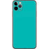 Aqua Blue Blue Solid iPhone 11 Pro Max Skin