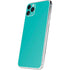 Aqua Blue Blue Solid iPhone 11 Pro Max Skin