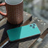 Aqua Blue Blue Solid iPhone 11 Pro Skin