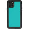 Aqua Blue Blue Solid iPhone 11 Pro Waterproof Case