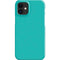 Aqua Blue Blue Solid iPhone 12 Mini Lite Case