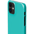 Aqua Blue Blue Solid iPhone 12 Mini Lite Case