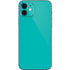 Aqua Blue Blue Solid iPhone 12 Mini Skin