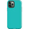 Aqua Blue Blue Solid iPhone 12 Pro Max Impact Case