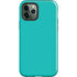Aqua Blue Blue Solid iPhone 12 Pro Max Impact Case