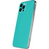 Aqua Blue Blue Solid iPhone 12 Pro Max Skin