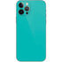 Aqua Blue Blue Solid iPhone 12 Pro Skin