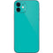 Aqua Blue Blue Solid iPhone 12 Skin