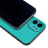 Aqua Blue Blue Solid iPhone 12 Skin