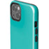 Aqua Blue Blue Solid iPhone 13 Impact Case