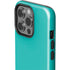 Aqua Blue Blue Solid iPhone 13 Pro Impact Case
