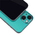 Aqua Blue Blue Solid iPhone 14 Plus Skin