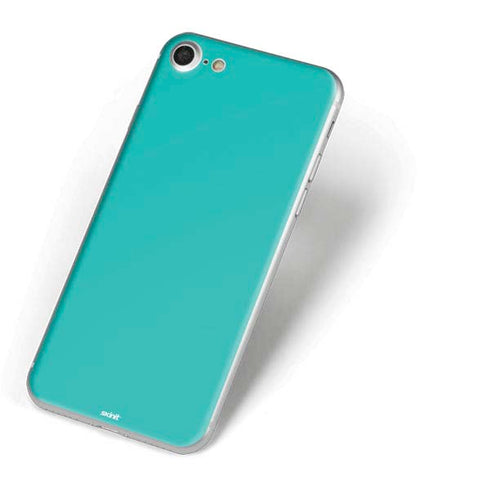 Aqua Blue Blue Solid iPhone 7 Skin