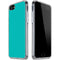 Aqua Blue Blue Solid iPhone SE (2nd & 3rd Gen) Clear Case