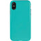 Aqua Blue Blue Solid iPhone X Pro Case