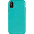 Aqua Blue Blue Solid iPhone X Pro Case