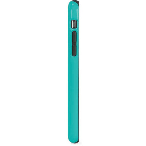 Aqua Blue Blue Solid iPhone X Pro Case