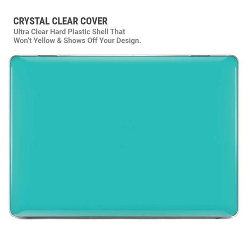 Aqua Blue MacBook Air 13in M1 (2021) Case plus Skin