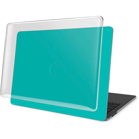 Aqua Blue Blue Solid MacBook Pro 15in (2016-19) Case plus Skin
