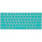 Aqua Blue Blue Solid Magic Keyboard Skin