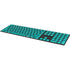 Aqua Blue Blue Solid Magic Keyboard with Numeric Keypad Skin
