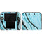Aqua Blue Marble Ink Nintendo 2DS Skin