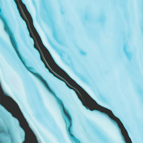 Aqua Blue Marble Ink Nintendo 2DS XL (2017) Skin