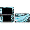 Aqua Blue Marble Ink 3DS XL 2015 Skin