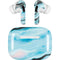 Aqua Blue Marble Ink AirPods Pro 2nd Gen Skin
