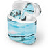 Aqua Blue Marble Ink Apple AirPods 2 Skin