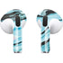 Aqua Blue Marble Ink Apple AirPods (3rd Gen 2021) Skin