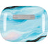 Aqua Blue Marble Ink Apple AirPods Pro Skin