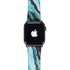 Aqua Blue Marble Ink Apple Watch Band 42-44mm