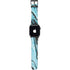 Aqua Blue Marble Ink Apple Watch Band 42-44mm