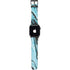 Aqua Blue Marble Ink Apple Watch Band 38-40mm
