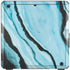 Aqua Blue Marble Ink Cooler Master MasterBox Q300L Mini Tower Skin