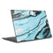 Aqua Blue Marble Ink HP Envy Skin