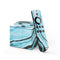 Aqua Blue Marble Ink Fire TV Cube Skin