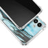 Aqua Blue Marble Ink Galaxy A13 5G Clear Case