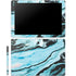 Aqua Blue Marble Ink Galaxy Book 12in Skin