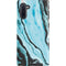 Aqua Blue Marble Ink Galaxy Note 10 Pro Case