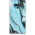 Aqua Blue Marble Ink Galaxy Note 9 Skin