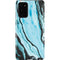 Aqua Blue Marble Ink Galaxy Note20 5G Pro Case