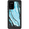 Aqua Blue Marble Ink Galaxy Note20 5G Waterproof Case